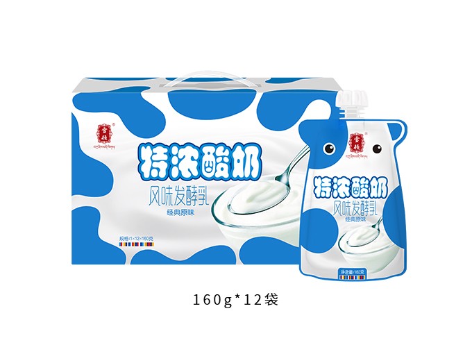 特濃酸奶經(jīng)典原味風味發(fā)酵乳