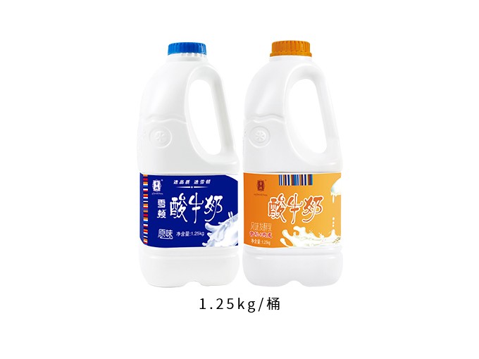 雪頓酸牛奶風味發(fā)酵乳